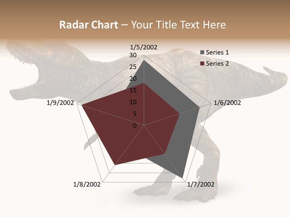 Jurassic Park Roar Dinosaur PowerPoint Template