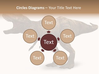 Jurassic Park Roar Dinosaur PowerPoint Template