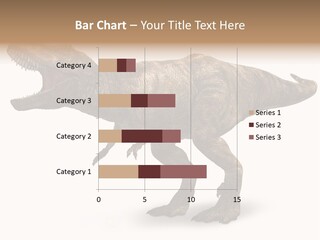 Jurassic Park Roar Dinosaur PowerPoint Template