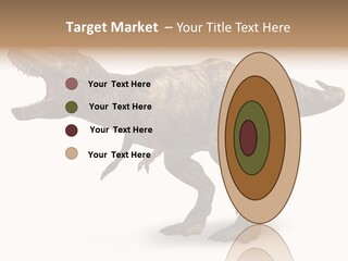 Jurassic Park Roar Dinosaur PowerPoint Template