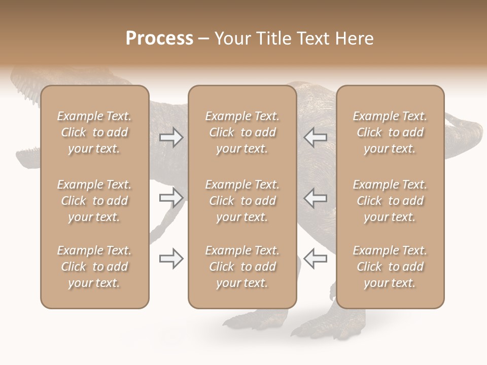 Jurassic Park Roar Dinosaur PowerPoint Template
