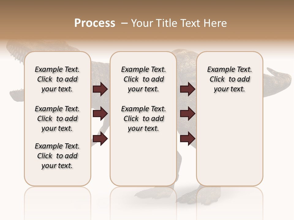 Jurassic Park Roar Dinosaur PowerPoint Template