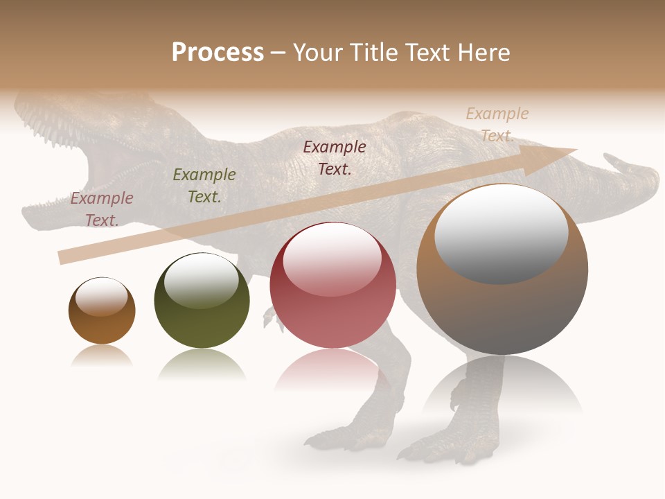 Jurassic Park Roar Dinosaur PowerPoint Template