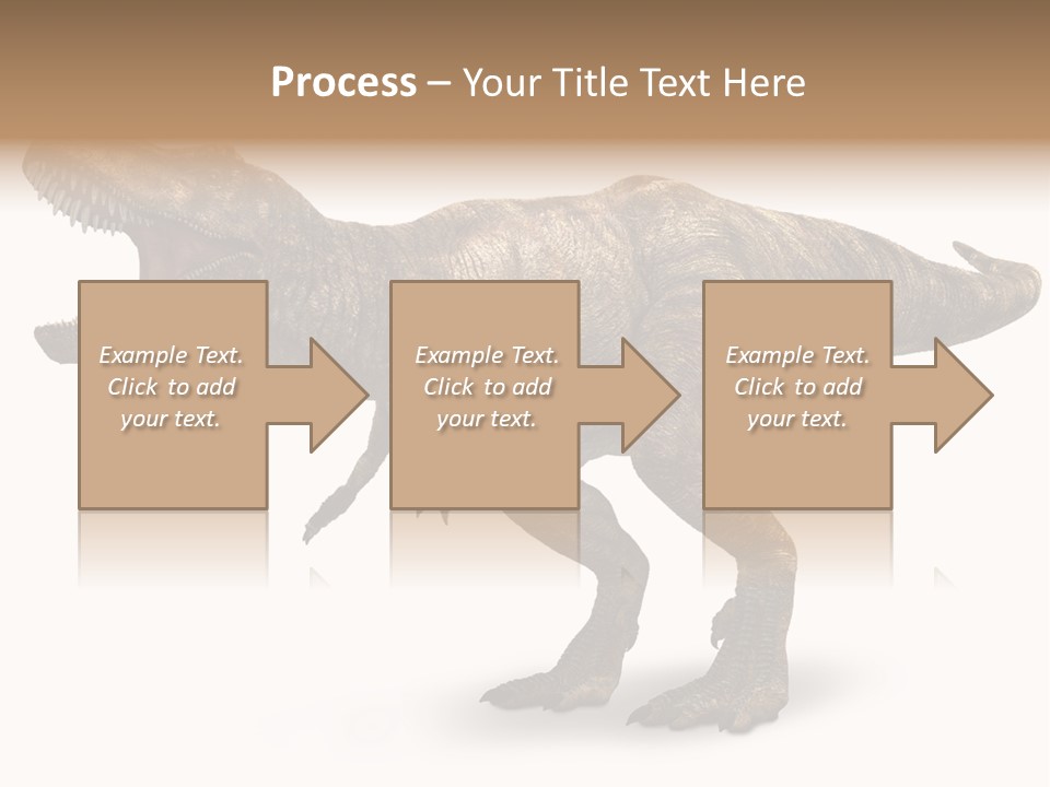 Jurassic Park Roar Dinosaur PowerPoint Template