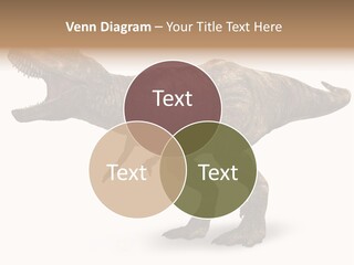 Jurassic Park Roar Dinosaur PowerPoint Template