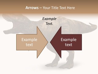 Jurassic Park Roar Dinosaur PowerPoint Template