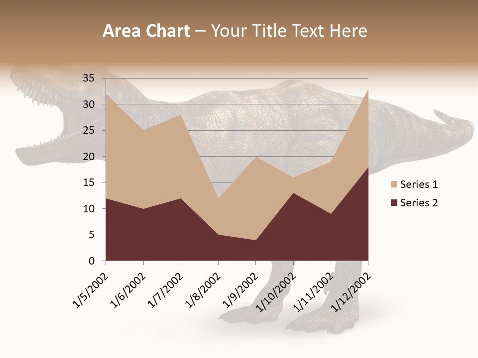 Jurassic Park Roar Dinosaur PowerPoint Template