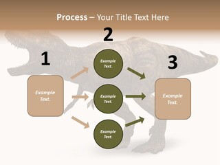 Jurassic Park Roar Dinosaur PowerPoint Template