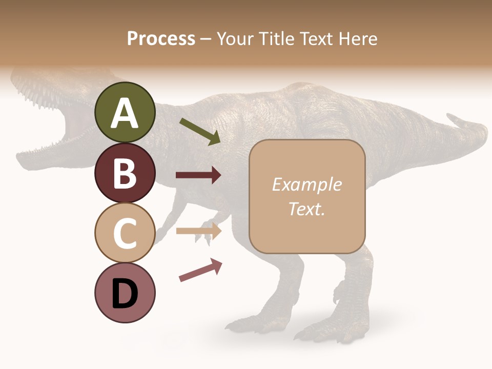 Jurassic Park Roar Dinosaur PowerPoint Template