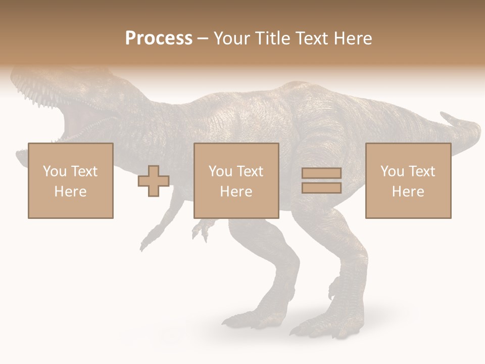 Jurassic Park Roar Dinosaur PowerPoint Template