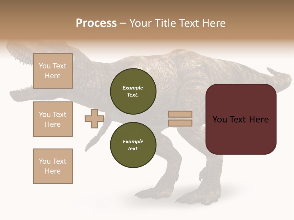 Jurassic Park Roar Dinosaur PowerPoint Template