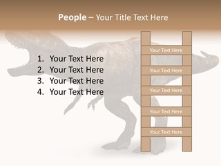 Jurassic Park Roar Dinosaur PowerPoint Template