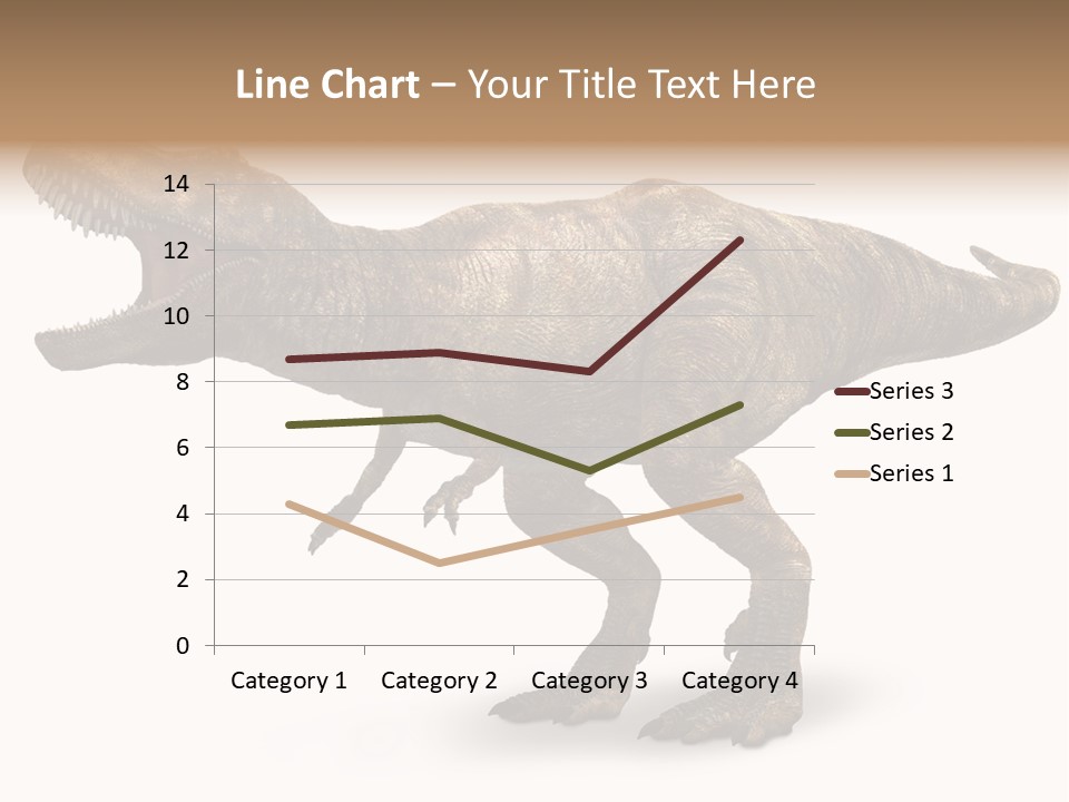 Jurassic Park Roar Dinosaur PowerPoint Template
