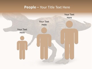 Jurassic Park Roar Dinosaur PowerPoint Template