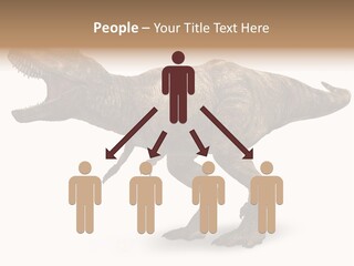 Jurassic Park Roar Dinosaur PowerPoint Template