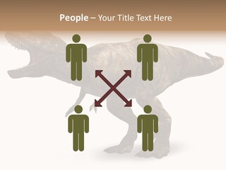 Jurassic Park Roar Dinosaur PowerPoint Template
