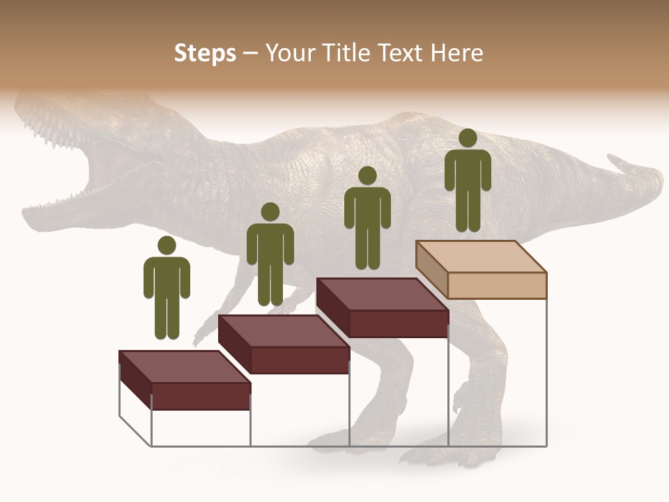 Jurassic Park Roar Dinosaur PowerPoint Template