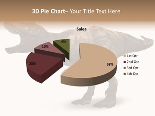 Jurassic Park Roar Dinosaur PowerPoint Template