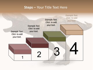 Jurassic Park Roar Dinosaur PowerPoint Template