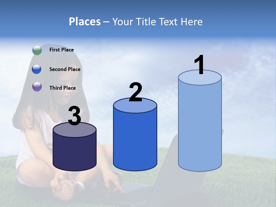 Education Grass Outdoor PowerPoint Template