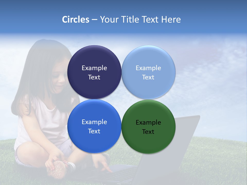 Education Grass Outdoor PowerPoint Template