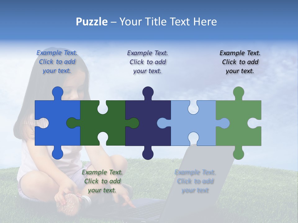 Education Grass Outdoor PowerPoint Template