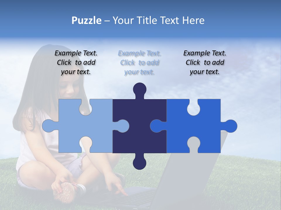 Education Grass Outdoor PowerPoint Template