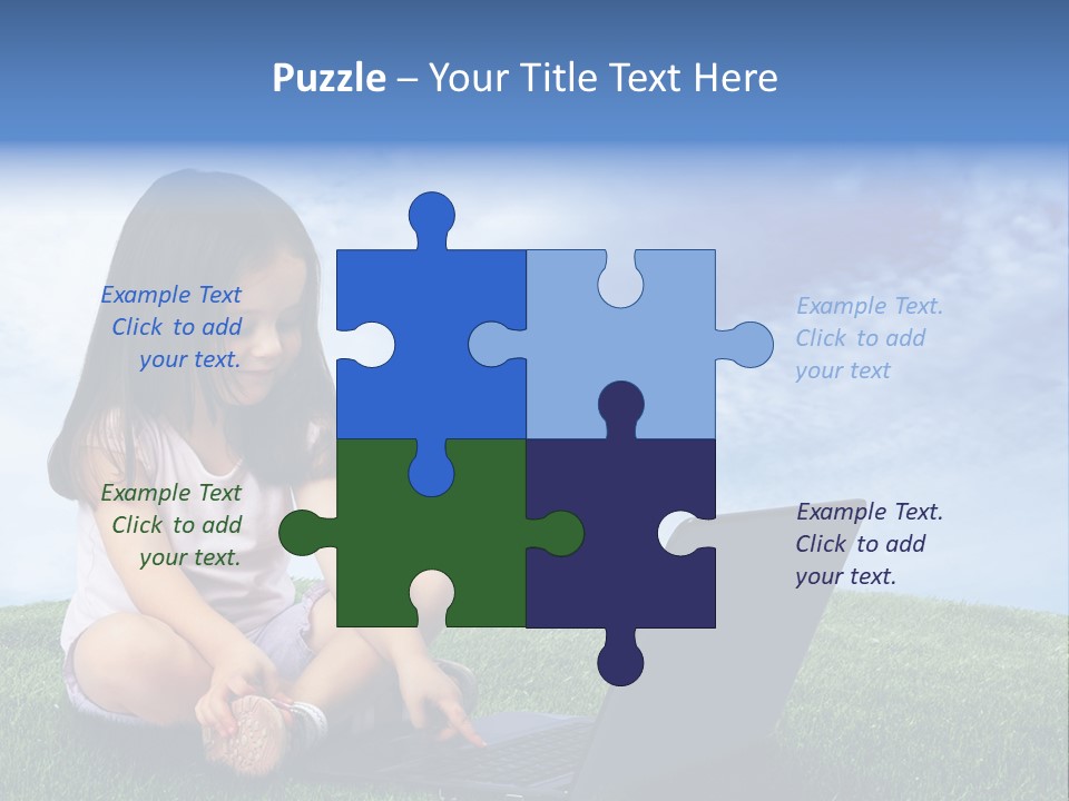 Education Grass Outdoor PowerPoint Template