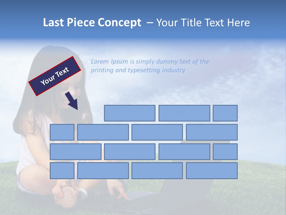 Education Grass Outdoor PowerPoint Template