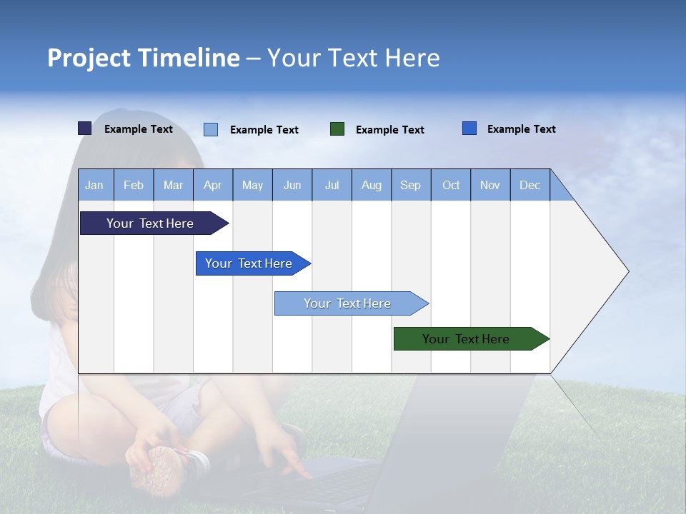 Education Grass Outdoor PowerPoint Template