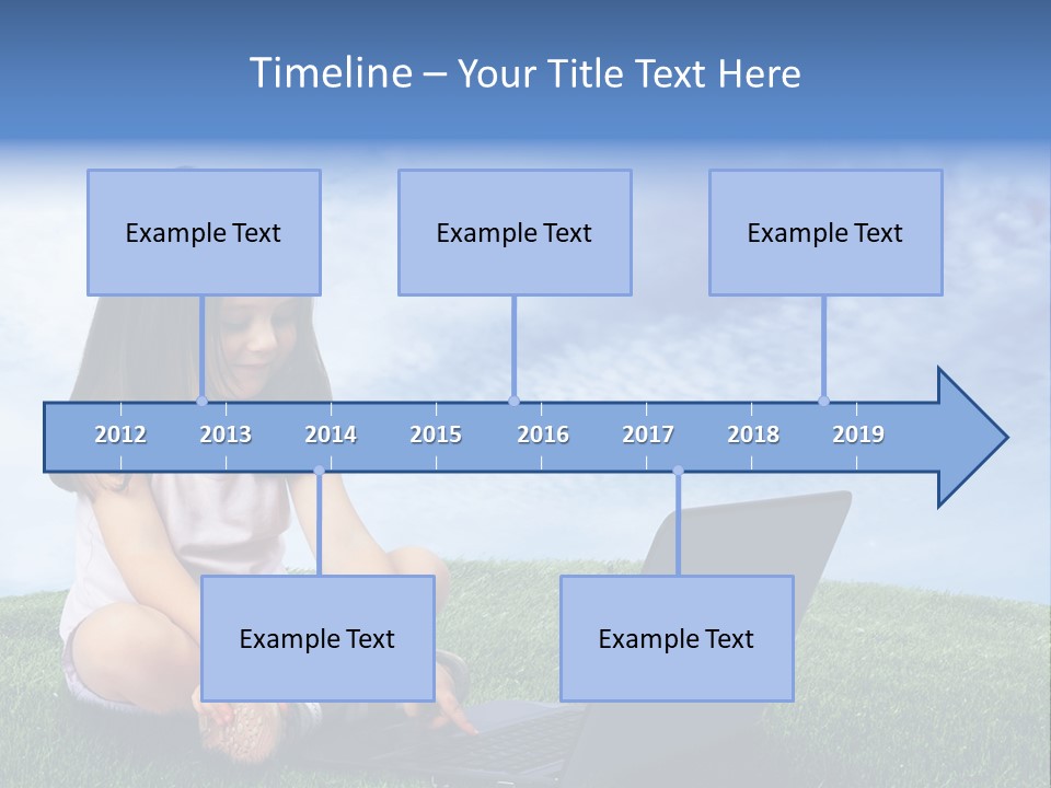 Education Grass Outdoor PowerPoint Template
