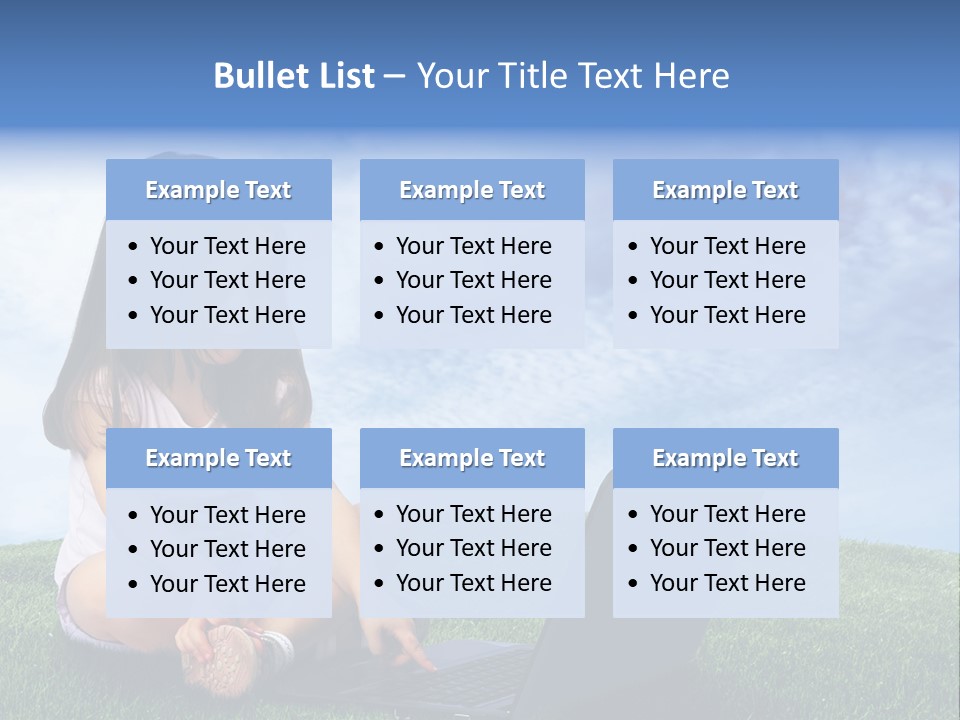 Education Grass Outdoor PowerPoint Template