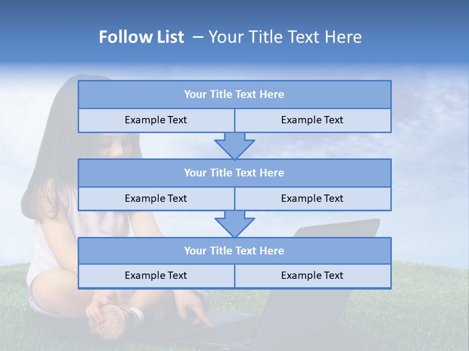 Education Grass Outdoor PowerPoint Template