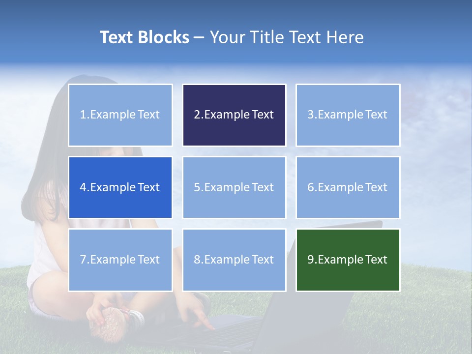 Education Grass Outdoor PowerPoint Template