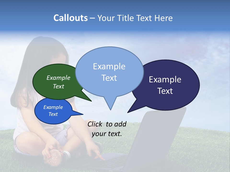 Education Grass Outdoor PowerPoint Template