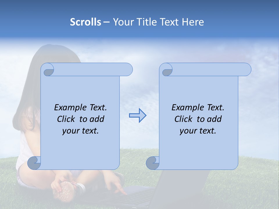 Education Grass Outdoor PowerPoint Template