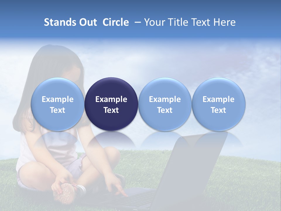 Education Grass Outdoor PowerPoint Template