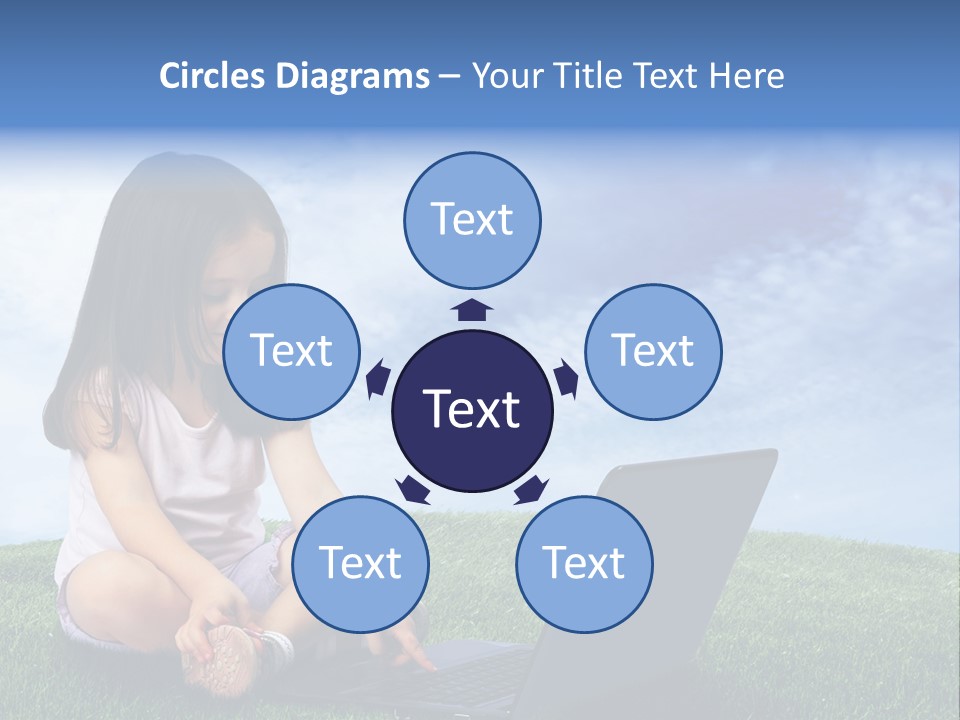 Education Grass Outdoor PowerPoint Template