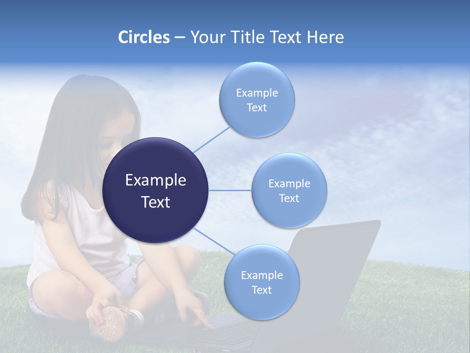 Education Grass Outdoor PowerPoint Template