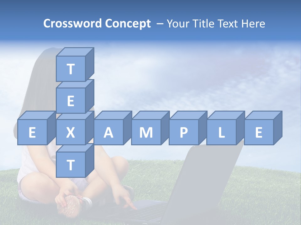 Education Grass Outdoor PowerPoint Template