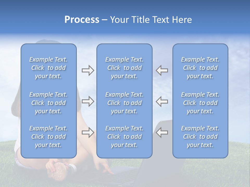 Education Grass Outdoor PowerPoint Template