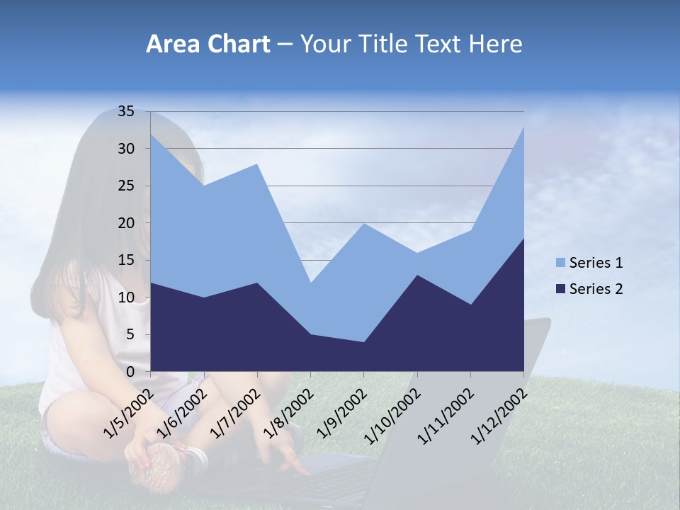 Education Grass Outdoor PowerPoint Template