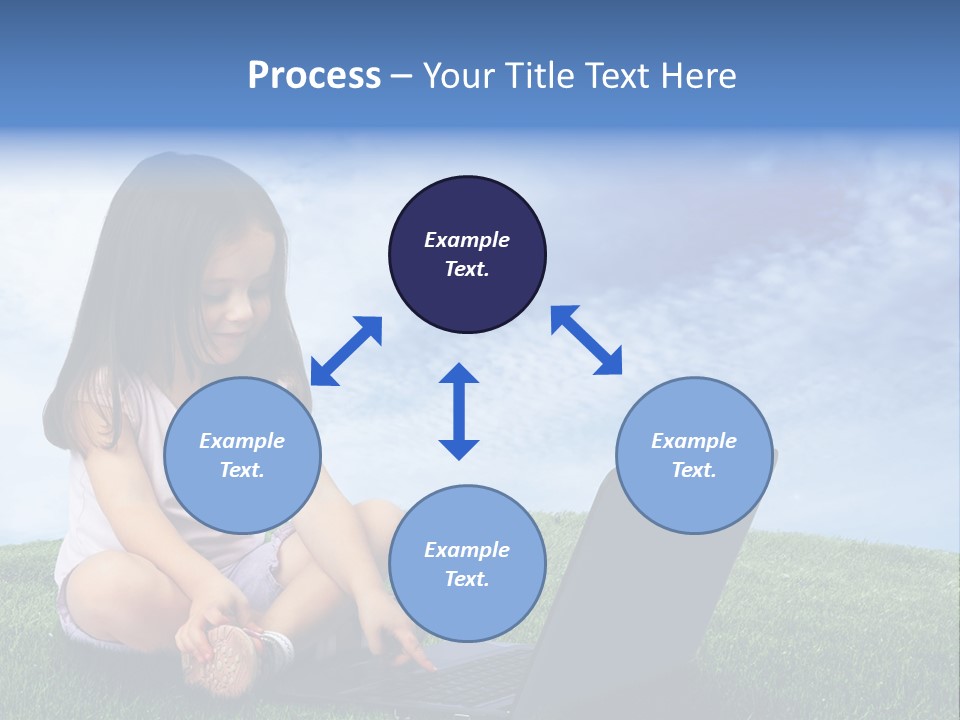 Education Grass Outdoor PowerPoint Template
