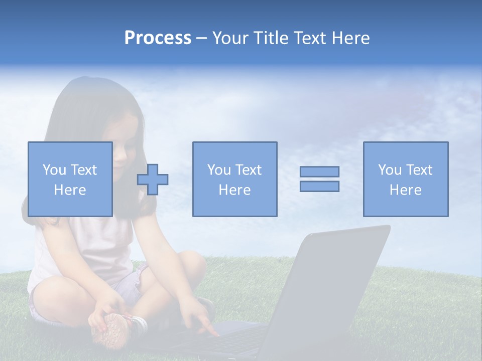 Education Grass Outdoor PowerPoint Template