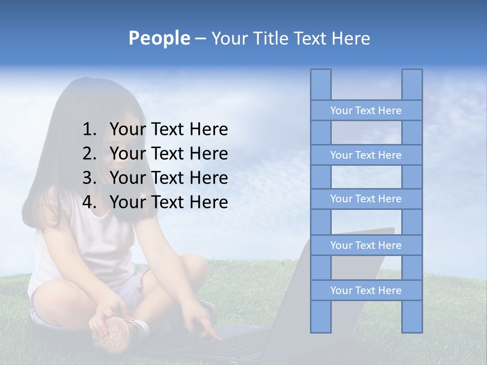 Education Grass Outdoor PowerPoint Template