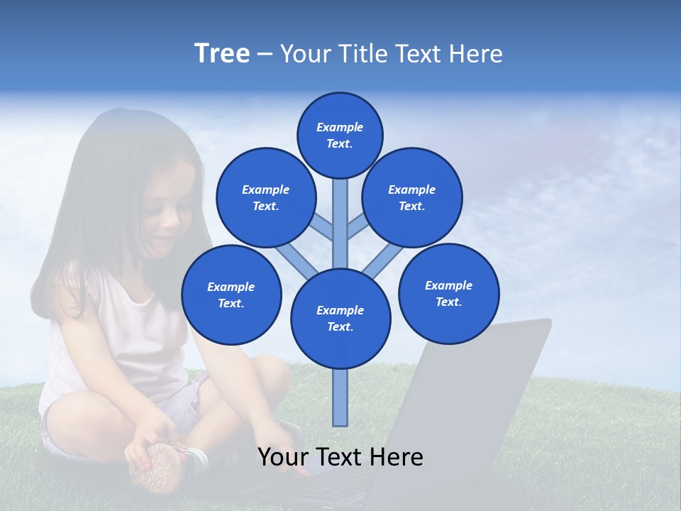 Education Grass Outdoor PowerPoint Template