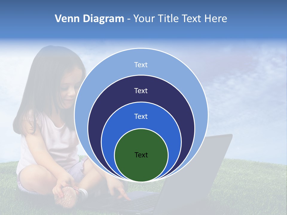 Education Grass Outdoor PowerPoint Template