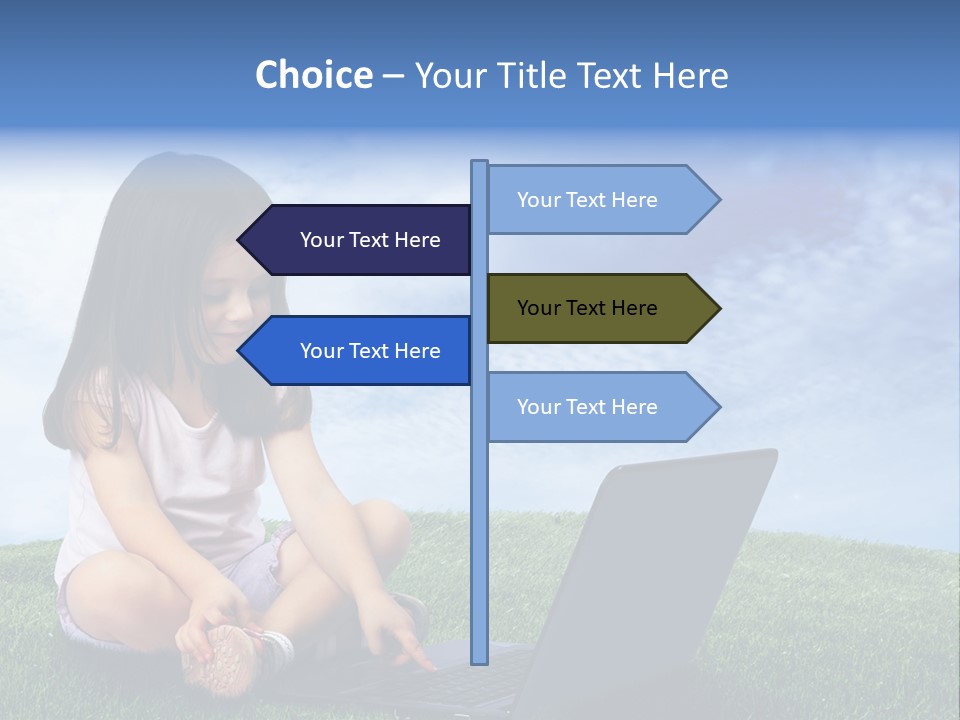 Education Grass Outdoor PowerPoint Template