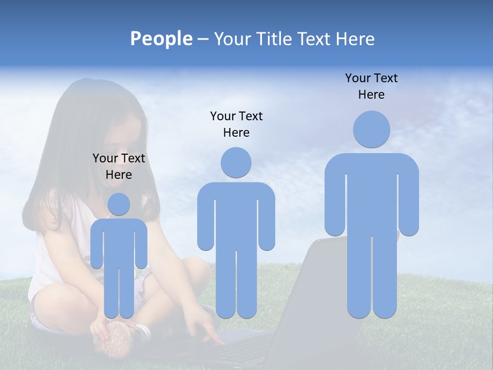 Education Grass Outdoor PowerPoint Template