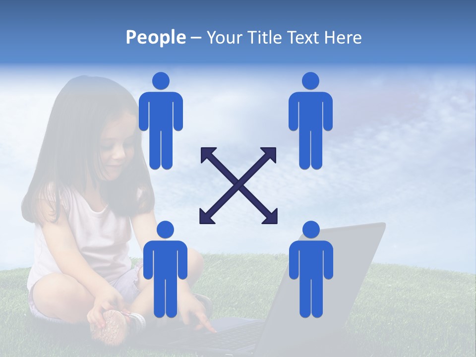 Education Grass Outdoor PowerPoint Template